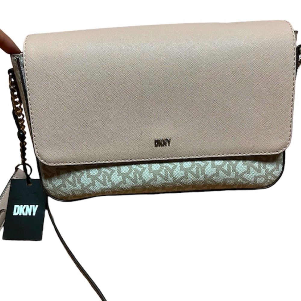 NWT DKNY Pink Sivana Flap Crossbody!